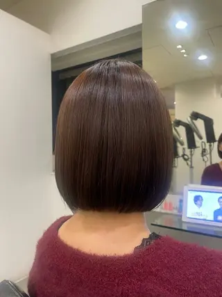 ミディアム ボブ/透明感カラー/ 艶髪/azumiのヘアスタイル