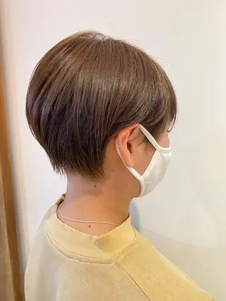 ショート わかばやし ゆうこのヘアスタイル