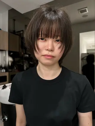 ショート driP.　by HAVANA所属・パーマ / ボブ /ショート 谷口 陸のヘアスタイル