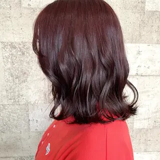 ミディアム 🫧レイナ 🫧 透明感カラー🫧のヘアスタイル