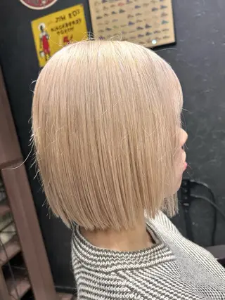 ショート カラー 💎透明感カラー💎 bAteAu あまねのヘアスタイル