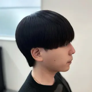 ショート メンズカラー/ウルフ マッシュ/千葉/大堰のヘアスタイル