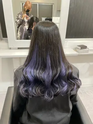ロング カラー Cielro【 シェイロ 】所属・Cielro/ダブル カラー/西田咲希のヘアスタイル
