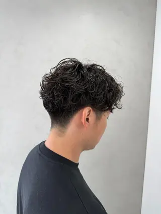 ショート 柏/メンズパーマ/ ナチュラル/颯寿のヘアスタイル