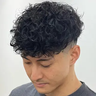 ショート パーマ メンズ 立川/メンズパーマ 厚進太郎のヘアスタイル