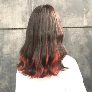 セミロング カラー サロウィン所属・K-POP好き美容師 🇰🇷Kai.Yのヘアスタイル