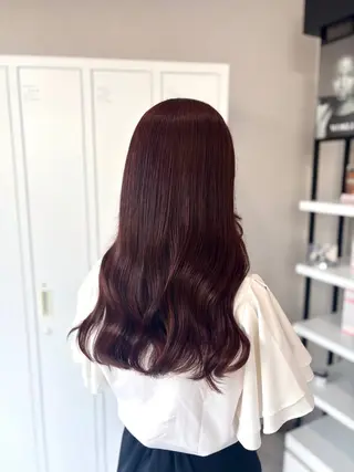 ロング 🫐ブルーラベンダー インナー🫐/MEIのヘアスタイル
