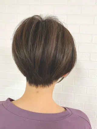 ショート カラー 🎁無料カットカラー 📷撮影モデル募集✨のヘアスタイル