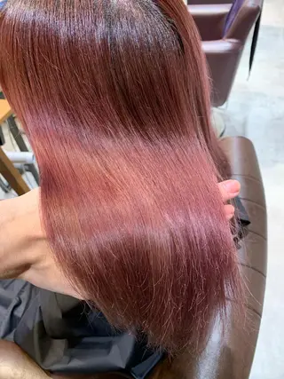 セミロング カラー メンズブリーチカラー /NAOのヘアスタイル