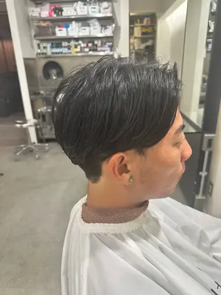 パーマ メンズ is by fifth所属・fifth 山中達也のヘアスタイル