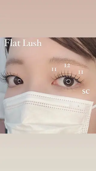 マツエク・マツパ Lycka 明音のマツエク・マツパデザイン