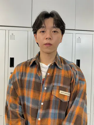 ショート パーマ メンズ 🇰🇷カルマパーマ kaito🇰🇷のヘアスタイル