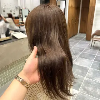 カラー かわいいを＋🎀 大人カラー/星愛のヘアスタイル