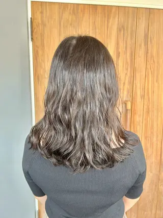 セミロング パーマ ufu所属・🫧KOWATA KASUMI🫧のヘアスタイル