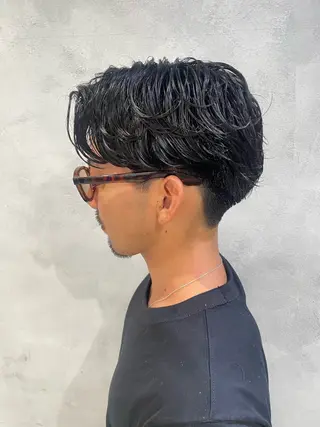 ショート メンズ/ニュアンス パーマ/RYOTAのヘアスタイル