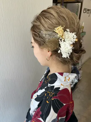 ヘアアレンジ 【岡山/pilina 】白井美緒のヘアスタイル