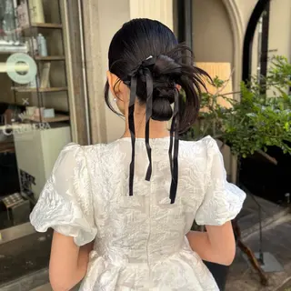 ヘアアレンジ 芦刈 咲来のヘアスタイル