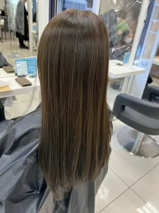 ロング カラー 【暖色カラー特化】 中山由梨のヘアスタイル