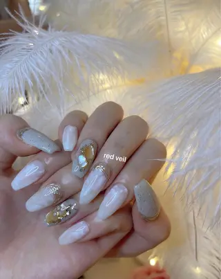 ロング ネイル 長さ出し専門 nynaのネイルデザイン