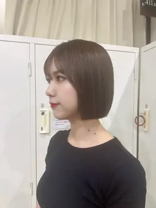 ショート Happiness王寺所属・髪質改善カラー 🫧萩原のヘアスタイル