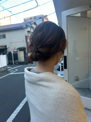 ヘアアレンジ 土田 愛友のヘアスタイル