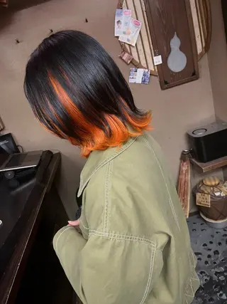 ミディアム カラー KAH所属・Koichi Satoのヘアスタイル