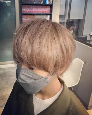 ショート カラー メンズ 園田 将士のヘアスタイル