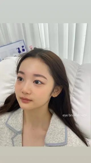 アイブロウ 美眉×垢抜けNo.1 SANA👑のマツエク・マツパデザイン