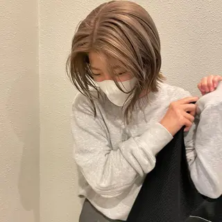 カラー レイヤー/ブリーチ ♥️【木坂 桃歌】のヘアスタイル