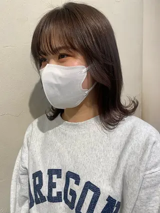 カラー 綾香 /透明感カラーのヘアスタイル