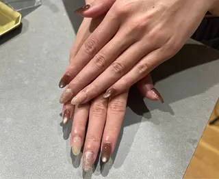 ネイル ＆robe銀座 🪽tsuki🪽のネイルデザイン