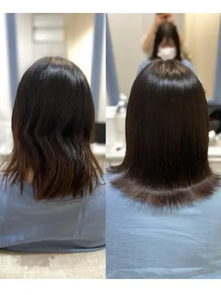 ミディアム カラー ✨髪質改善が大好評✨ 美容室lic近藤✨のヘアスタイル