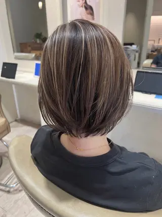 ミディアム カラー Mirror'所属・ショート/韓国ヘア 押本恵一のヘアスタイル