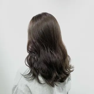 ロング カラー ヘアアレンジ キヨミ 韓国レイヤーカットのヘアスタイル