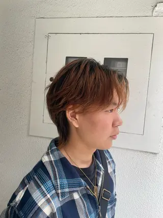 メンズ フリーランスシェアサロンルレイル所属・心斎橋/メンズ /ルレイル/地形真希のヘアスタイル