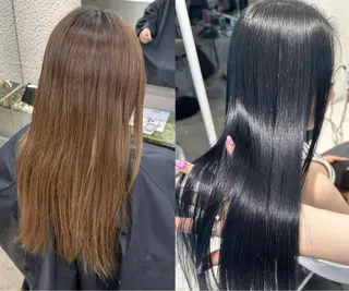 カラー PELE SAKAE hanaka♡のヘアスタイル