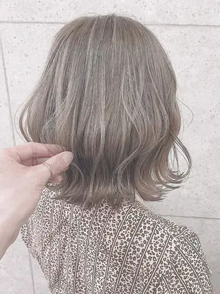 ミディアム オリーブ、カーキ系 No.1シラトリのヘアスタイル