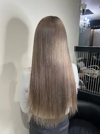 ロング カラー YUDU🍊 germe/ジェルムのヘアスタイル