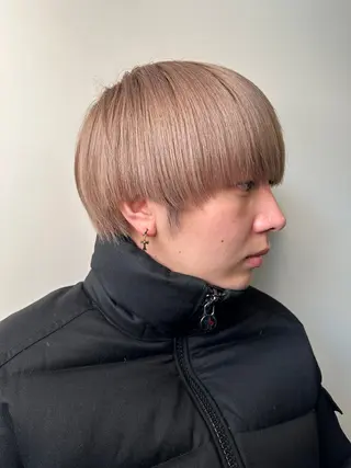 ショート メンズ 三浦 寛都のヘアスタイル