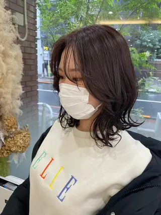 ミディアム カラー 田野倉NEXT店 美髪ニストのヘアスタイル
