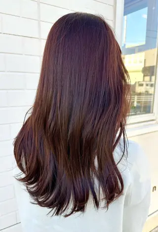 カラー botan ゆきなのヘアスタイル