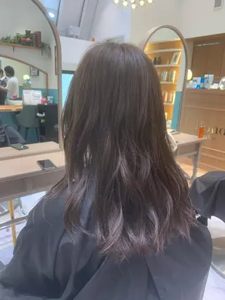 ミディアム カラー ✄個性を生かす✄ 𝒉a𝒓u𝒏aのヘアスタイル