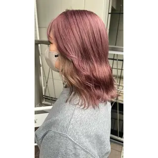 ミディアム カラー 梅田/髪質改善カラー ❄︎ mikiのヘアスタイル