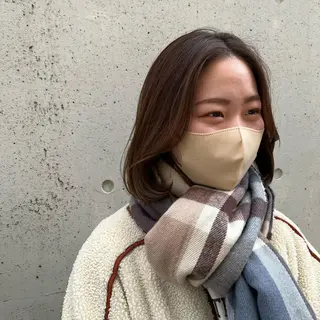 ミディアム putri店長 和田鈴采のヘアスタイル