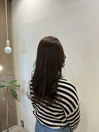 ロング anon所属・田中 結月のヘアスタイル