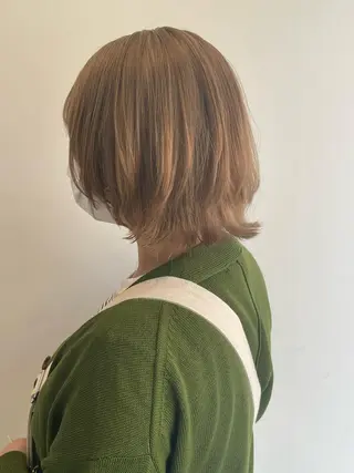 ミディアム ハラダ リョウセイのヘアスタイル