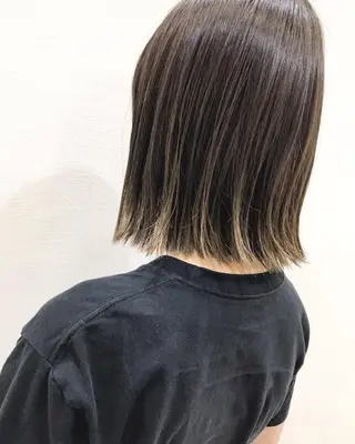 ショート ボブ×縮毛矯正 ryotaのヘアスタイル