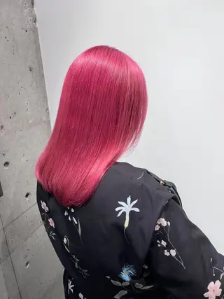 セミロング カラー newi 天王寺 🪐airiのヘアスタイル