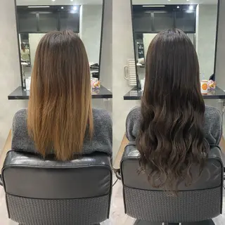 ロング カラー ヘアアレンジ ar+ ❤︎ maiのヘアスタイル