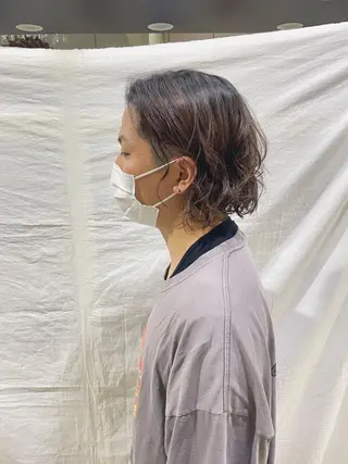 パーマ メンズ Of　HAIR所属・外山 なつ美のヘアスタイル